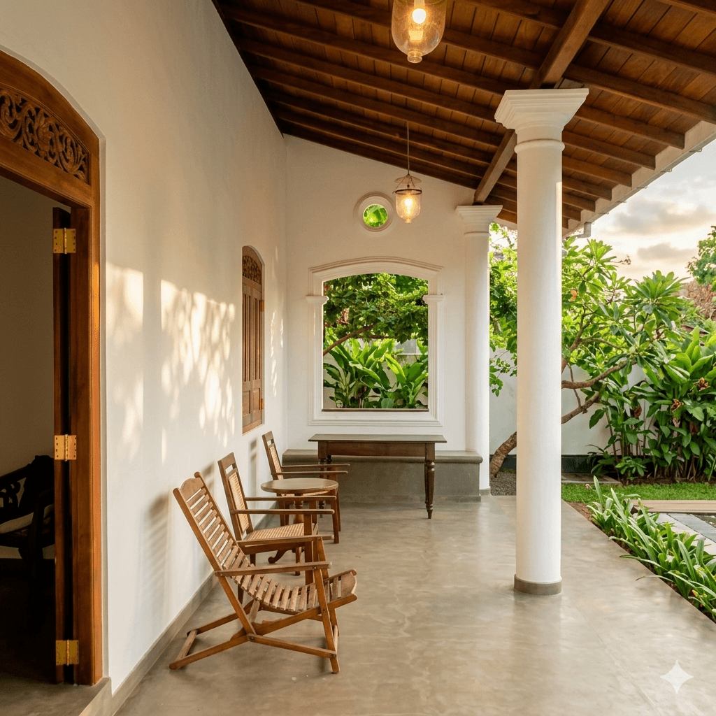 Tropical villa exterior and infinity pool