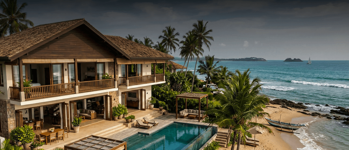 Premo Heritage Villa luxury beachfront view